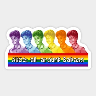 Alice All-Around Badass Sticker